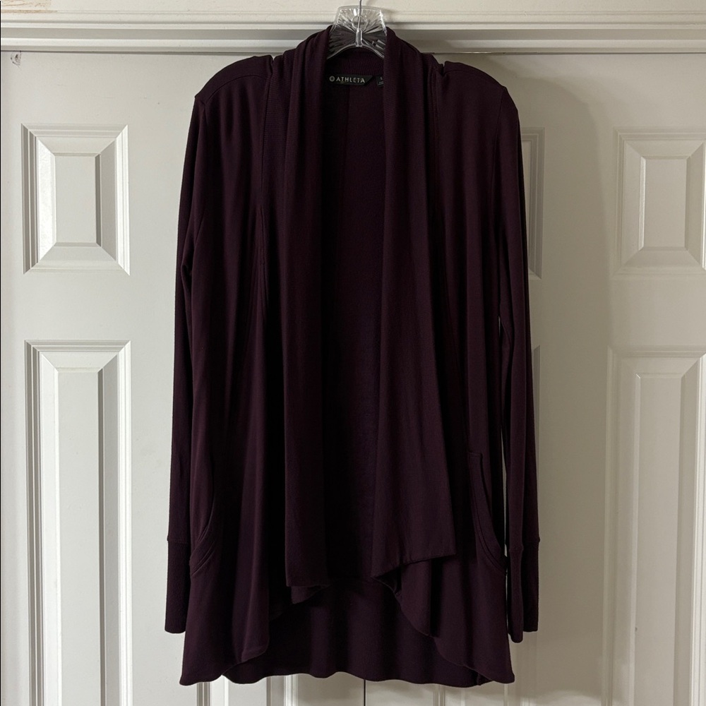 Athleta Pranayama Wrap. Size S. Dark Purplish Color. Barely worn!!